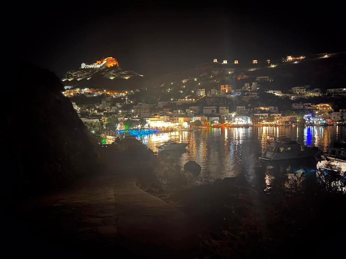 Ονειρόπετρα Λέρος~Oneiropetra Leros Apartment Panteli Bagian luar foto